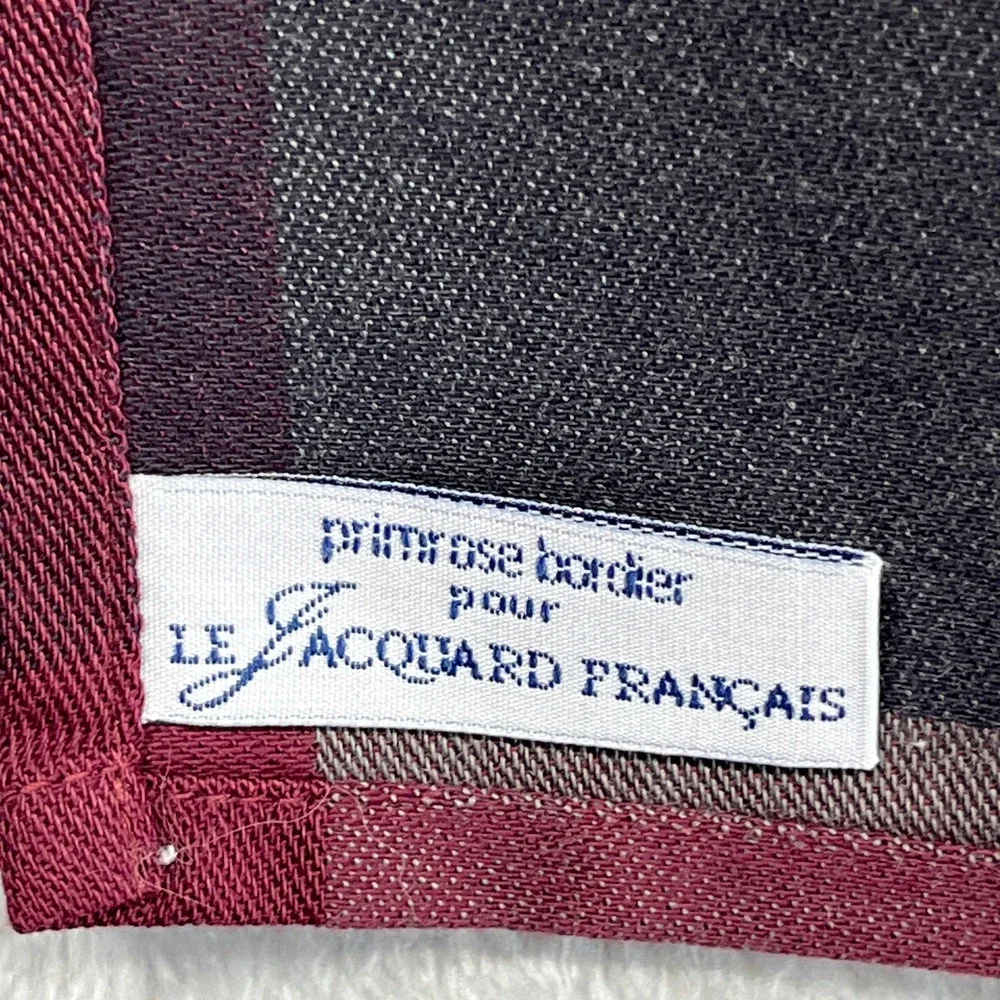 Le Jacquard Francais Tea Towel Primrose Bordier Orange Grey Damask Shakers
